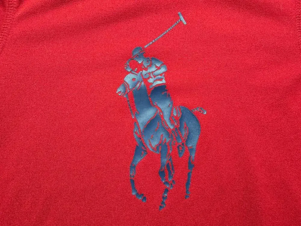 Polo Ralph Lauren Performance Toddler Boys Pony Long Sleeve T-Shirt Red Size 3T
